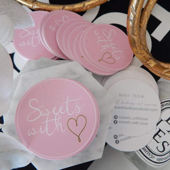 Round Business Cards