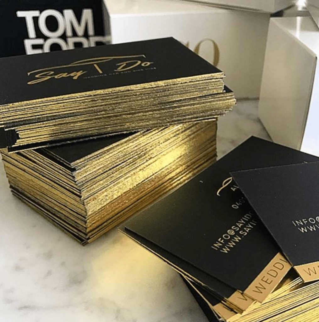 luxury business cards